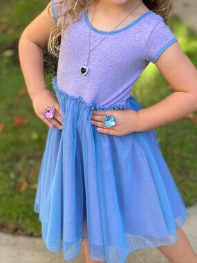 My Twirl for Lester’s Dress Blue Purple Size 5/6 $175